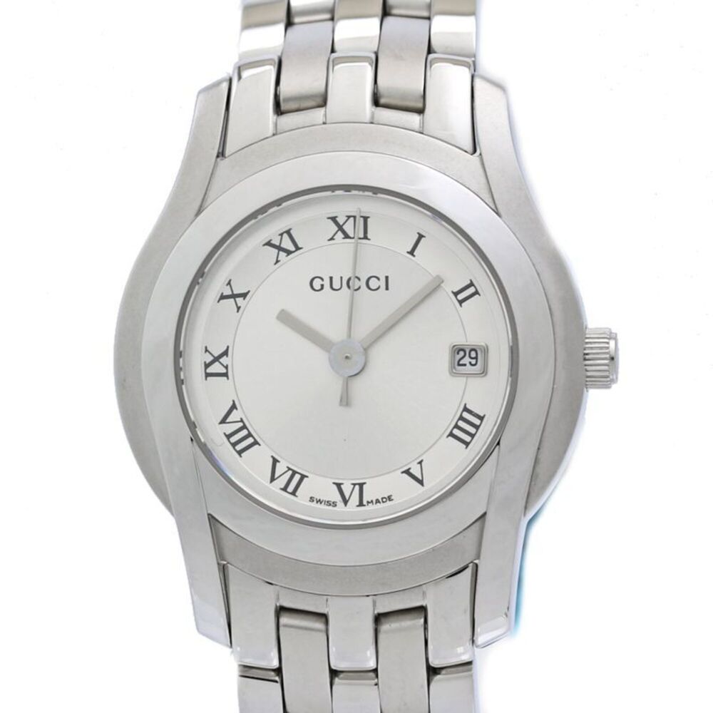GUCCI G-Class YA055506 5500L Women's Watch, Stainless Steel, 40611